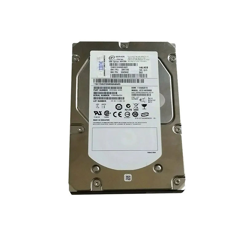 39R7350 - IBM 146GB 15000RPM SAS 3Gb/s 3.5-in HDD with Tray