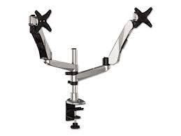 3MS-MA265S - MONITOR ARM DUAL DESK MOUNT SILVER