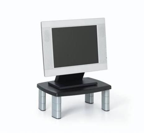 3MS-MS80B - 3M ADJUSTABLE MONITOR STAND MS80B - CONTEMPORARY DESIGN WITH STACKING COLUMNS RA
