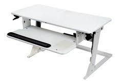 3MS-SD60W - 3M PRECISION STANDING DESK WHITE, GEL WRIST REST, PRECISE MOUSE PAD