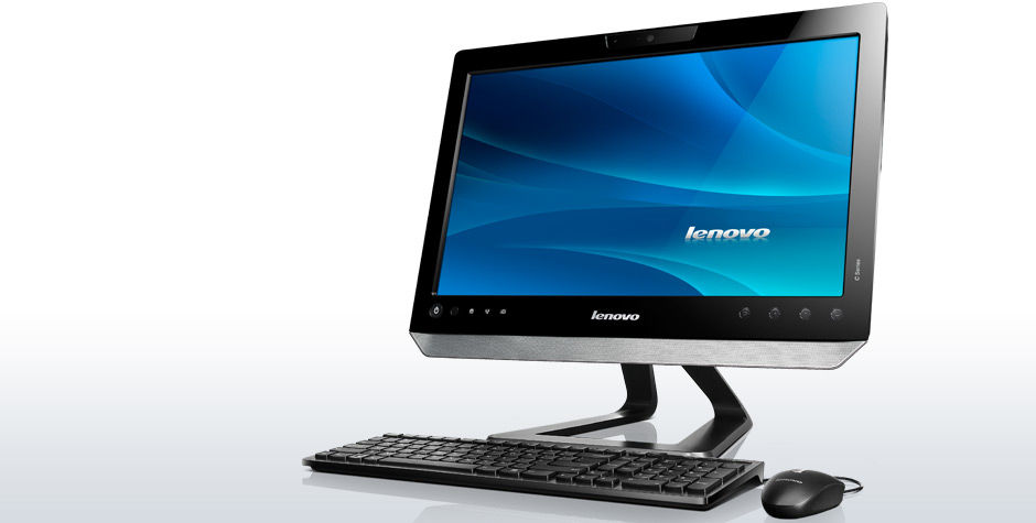 Lenovo Essential C320 Intel Pentium G G630 50.8 cm (20") 1600 x 900 pixels 2 GB DDR3-SDRAM 500 GB HDD AMD Radeon HD 7450A Windows 7 Home Basic Black