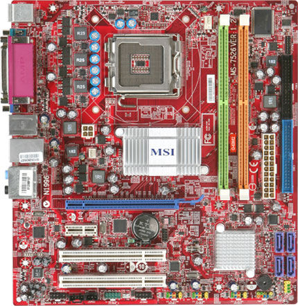 MSI G43M2-F LGA 775 (Socket T) micro ATX