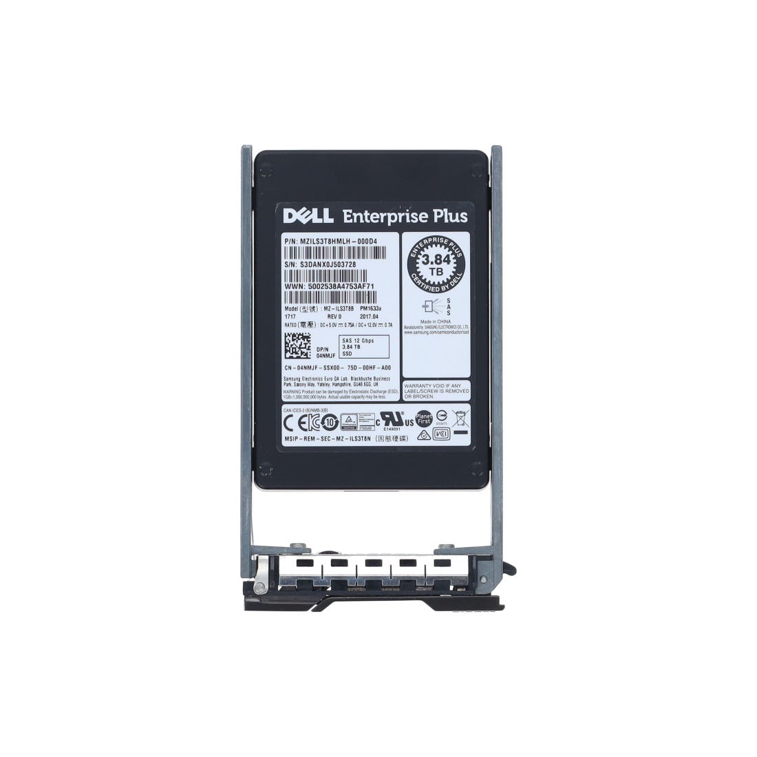 Dell 400-AJFD 3.84TB Read Intensive TLC SAS 12Gbps SSD