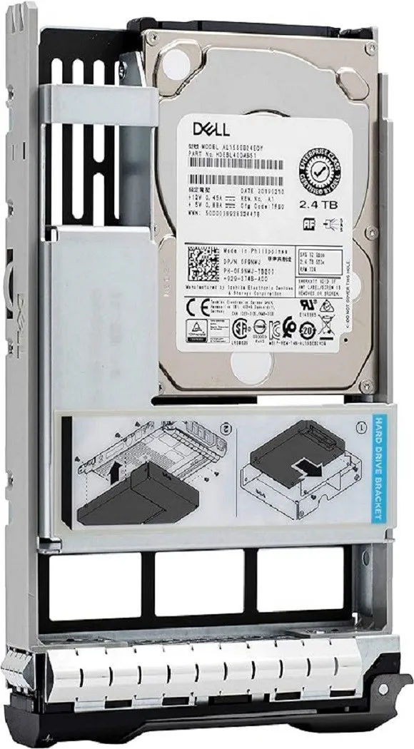 400-AURJ - Dell 2.4TB 10000RPM SAS 2.5-Inch Hard Drive