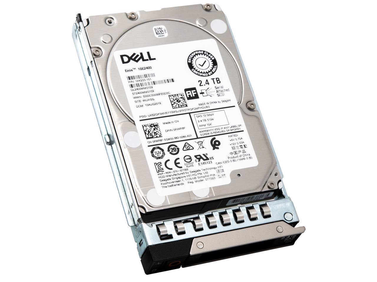 400-BKLW - Dell 2.4TB 10000RPM SAS 3.5-Inch Hard Drive