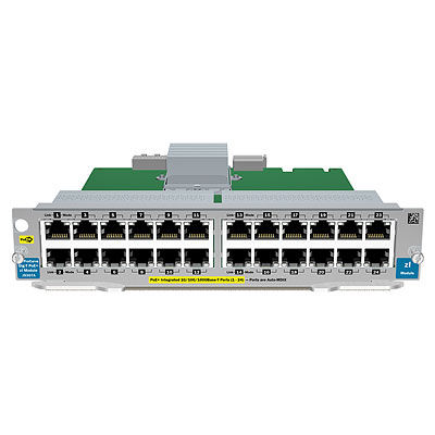 HP ProCurve 24-Port 10/100/1000 PoE+ zl Module