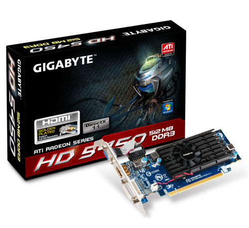 GIGABYTE GV-R545OC-512I graphics card AMD GDDR3