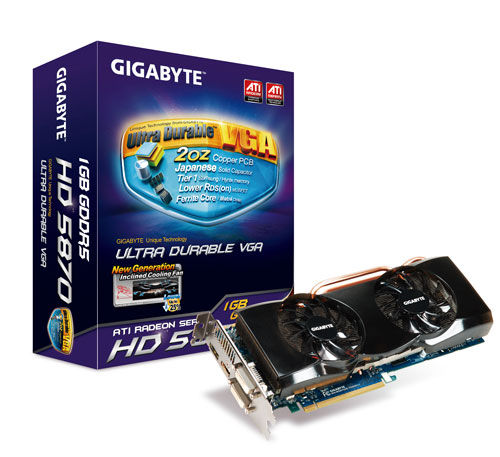 GIGABYTE GV-R587UD-1GD graphics card AMD 1 GB GDDR5