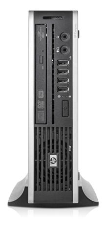 HP 8000 Elite USFF Intel® Pentium® E5400 2 GB DDR3-SDRAM 250 GB Intel® GMA 4500M Windows 7 Professional PC