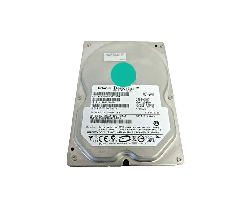 Hitachi 404024-001 80GB 7200RPM 3.5in SATA HDD