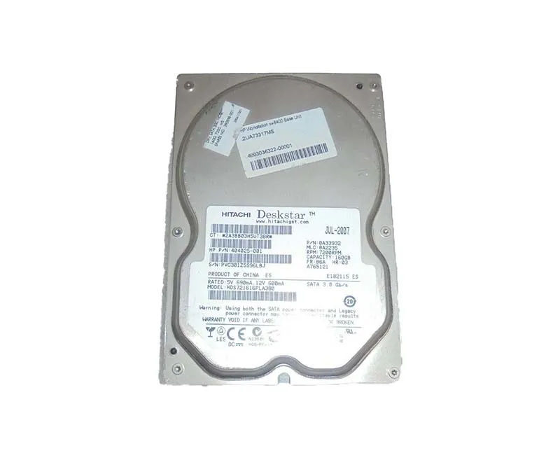 404025-001 - HP 160GB 7200RPM SATA 3Gb/s 3.5-in Hard Drive