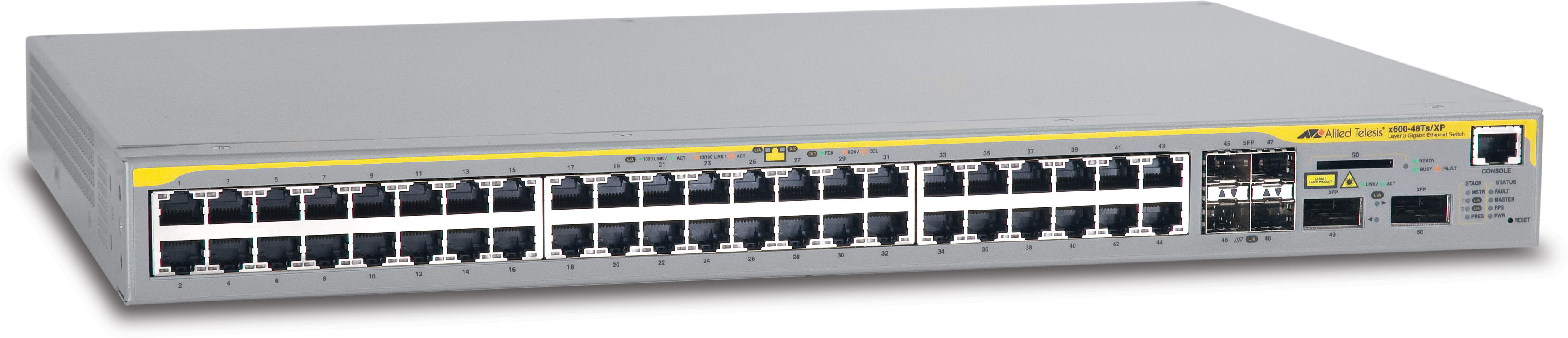 Allied Telesis AT-X600-48TS/XP network switch Managed L3