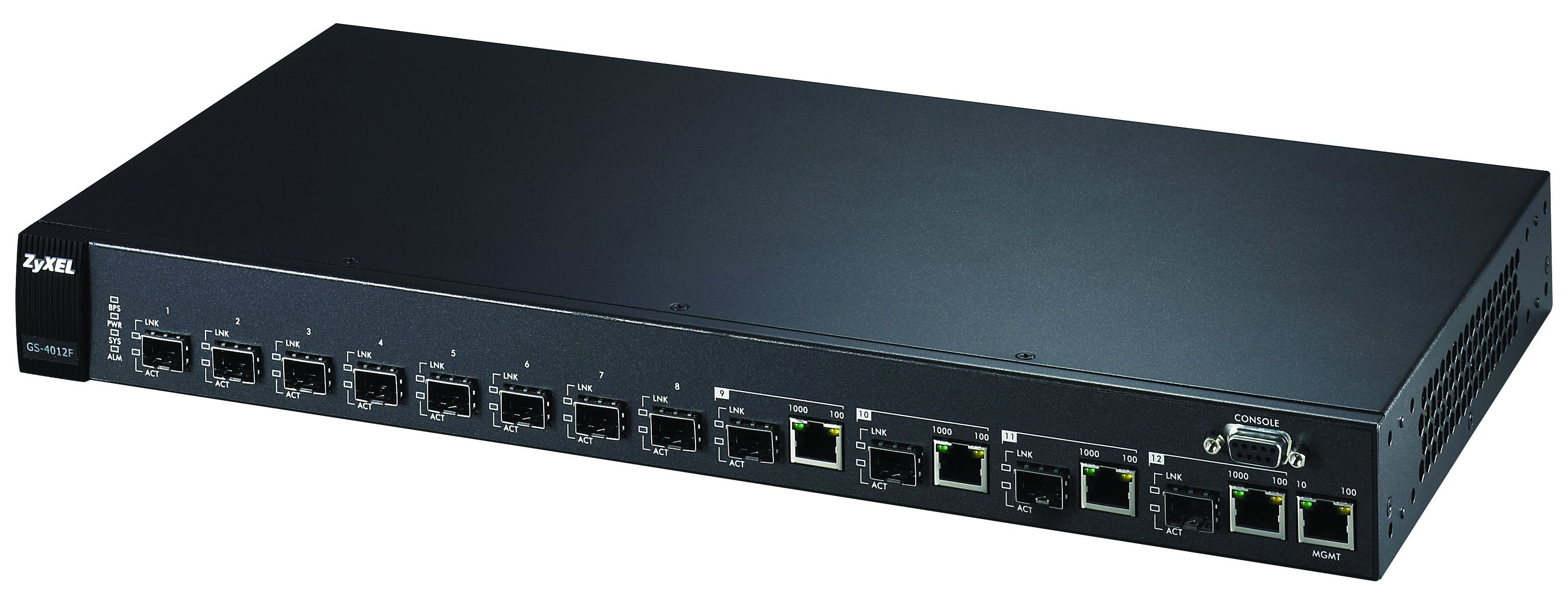 Zyxel GS-4012F network switch Managed Black
