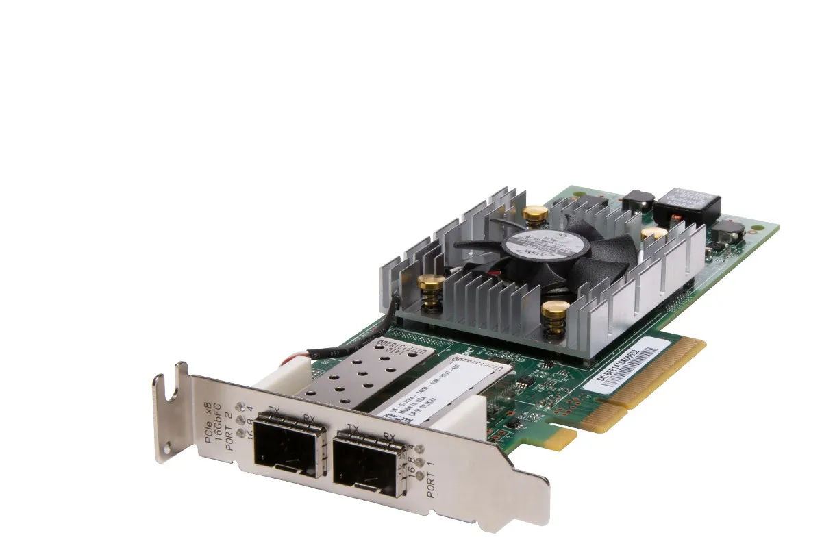 406-BBBJ - Dell Qlogic QLE2662 2-Ports SFP+ Host Bus Adapter