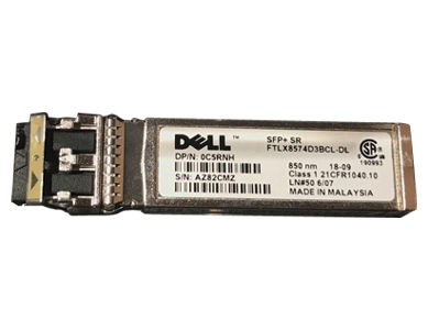 407-BCIU - Dell 10Gb/s 10GBase-SR MMF 850nm LC SFP+ Transceiver Module