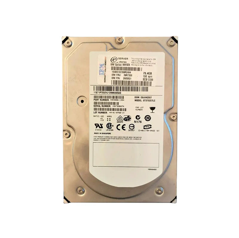 40K1023 - IBM 73.4GB 10000RPM SCSI 320MB/s 3.5-in Hard Drive