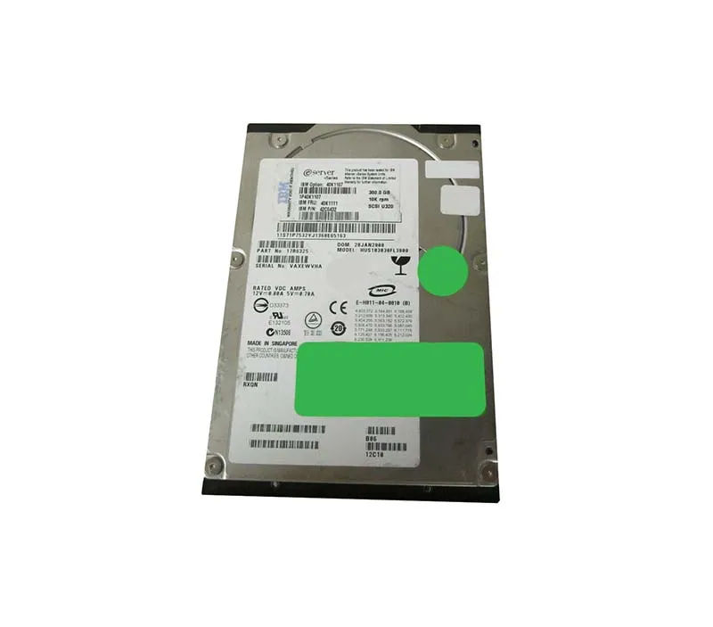 40K1111 - IBM 300GB 10000RPM SCSI 320MB/s 3.5-in Hard Drive