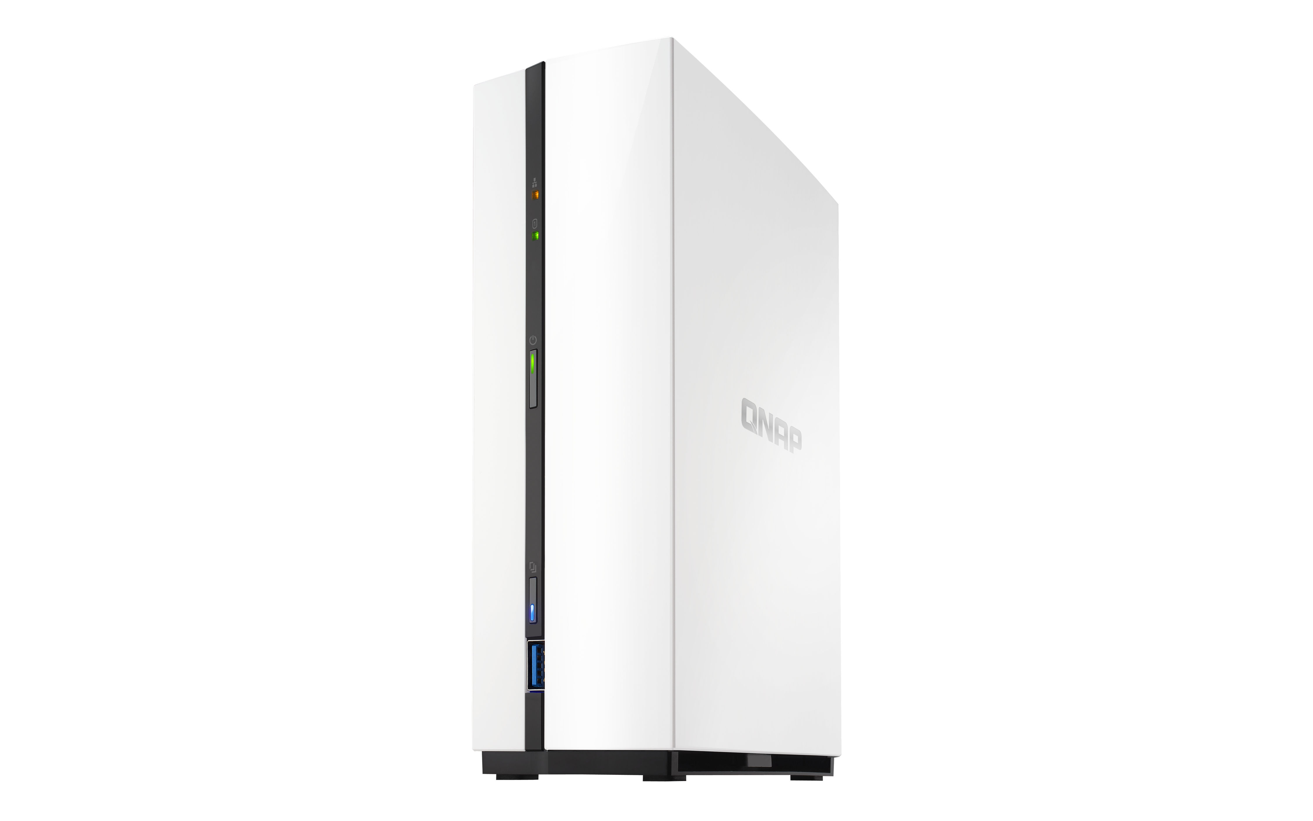 QNAP TS-128A NAS/storage server Mini Tower Realtek RTD1295 1 GB DDR4 0 TB QNAP Turbo System White