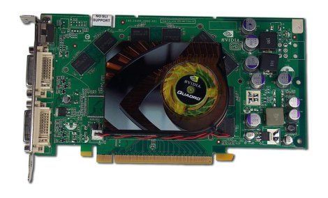 HP nVidia Quadro FX 1500 256MB Dual DVI PCI-E Graphics Card