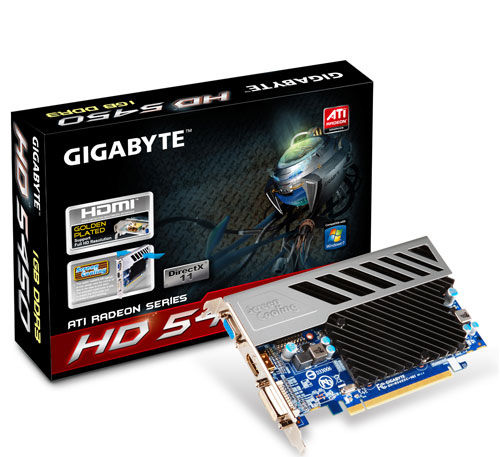 GIGABYTE GV-R545SC-1GI AMD 1 GB GDDR3