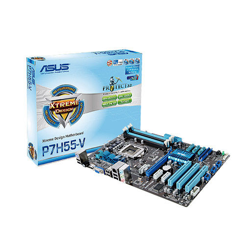 ASUS P7H55-V motherboard LGA 1156 (Socket H) ATX