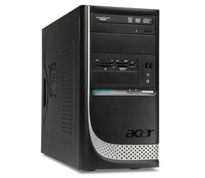 Acer Extensa E270 Intel® Pentium® E5400 2 GB DDR2-SDRAM 320 GB Intel® GMA 3100 Linux Tower PC Black