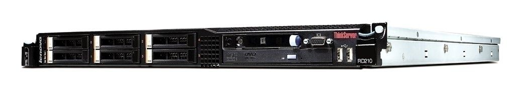 Lenovo ThinkServer RD210 server 640 GB Rack (1U) Intel® Xeon® 5000 Sequence E5504 2 GHz 2 GB DDR3-SDRAM 675 W