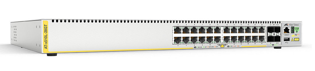 Allied Telesis AT-X510L-28GT network switch Managed L3 Gigabit Ethernet (10/100/1000) 1U Grey