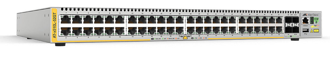 Allied Telesis AT-X510L-52GT network switch Managed L3 Gigabit Ethernet (10/100/1000) Grey