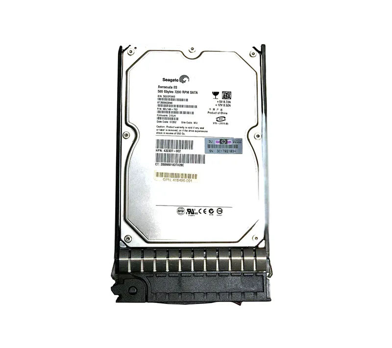416496-001 - HP 500GB 7200RPM SATA 3Gb/s 3.5-in Hard Drive