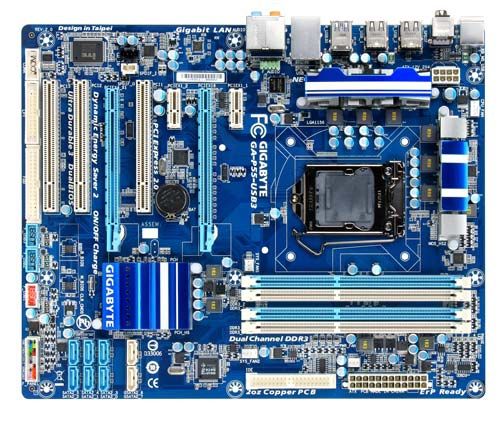 GIGABYTE GA-P55-USB3 LGA 1156 (Socket H) ATX