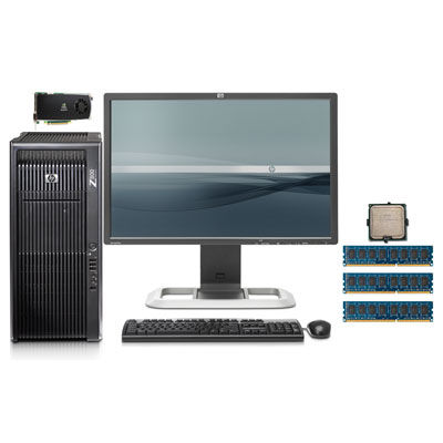 HP Z800 Workstation Bundle