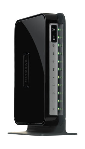 NETGEAR DGN2200 wireless router Fast Ethernet Black