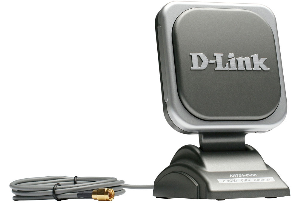 D-Link ANT24-0600 network antenna Omni-directional antenna RP-SMA 6 dBi