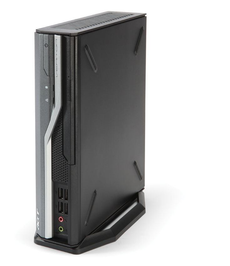 Acer Veriton L480G-Free DOS Intel® Pentium® E5400 2 GB DDR3-SDRAM 320 GB Intel® GMA X4500 FreeDOS SFF PC Black
