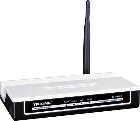 TP-Link TL-WA501G + TL-WN321G 54 Mbit/s
