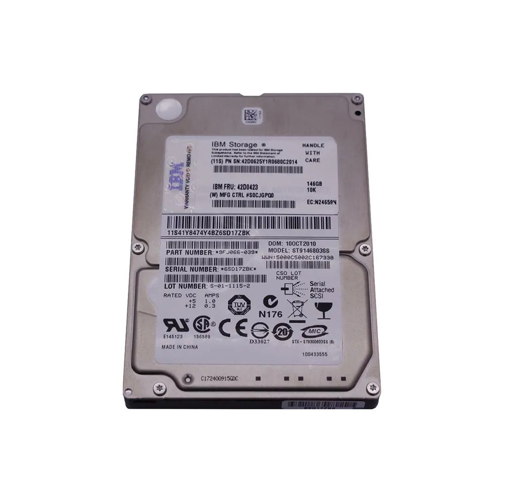 42D0423 - IBM 146GB 10000RPM SAS 3Gb/s 2.5-in Hard Drive