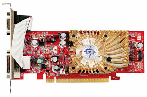 MSI NX7300GS-TD256E graphics card GDDR2