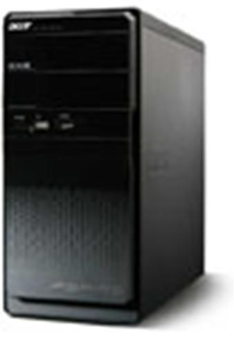 Acer Aspire M3202-SD7450A AMD Athlon X2 7450 2 GB DDR2-SDRAM 320 GB AMD Radeon HD 3200 Windows Vista Home Premium Desktop PC Black