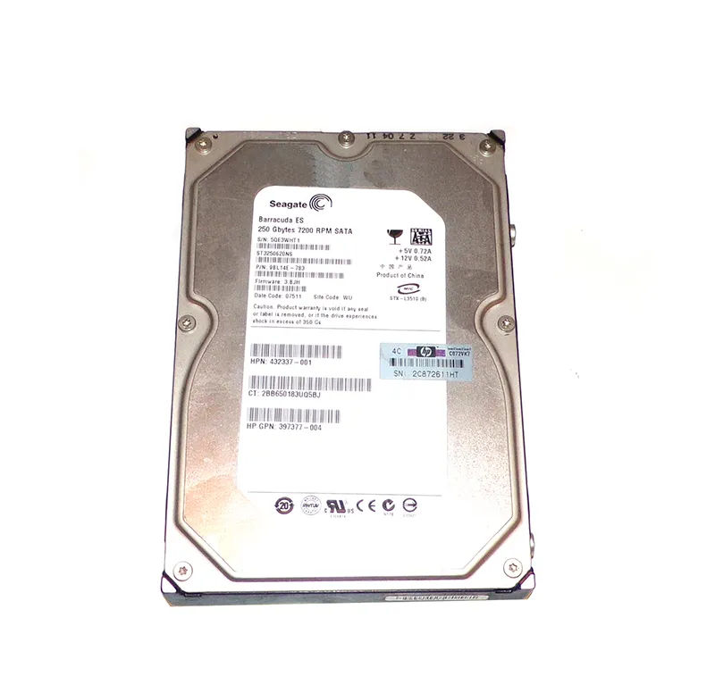 432337-001 - HP 250GB 7200RPM SATA 1.5Gb/s 3.5-in Hard Drive