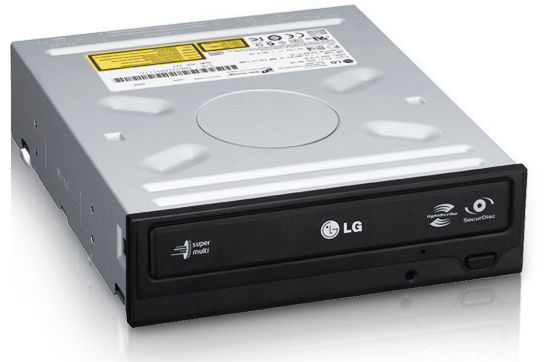 LG GH24LS optical disc drive Internal Silver