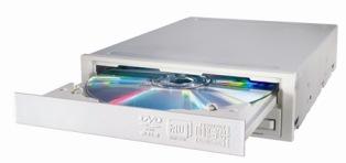 NEC DVD burner ND-4551 optical disc drive Internal DVD-RW White