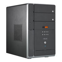 ASUS T2-AH1 PC/workstation barebone Mini-Tower Black Socket 939