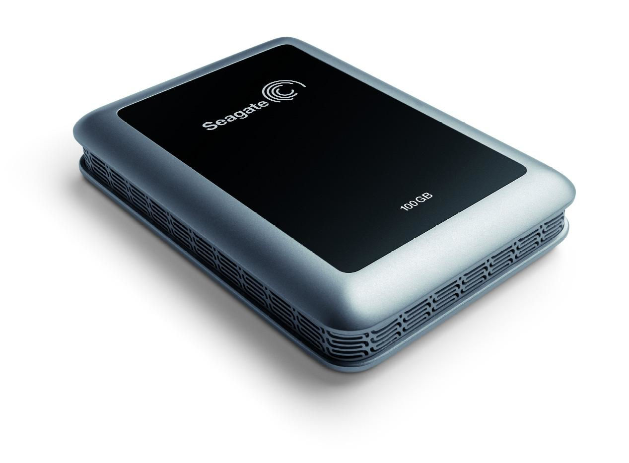 Seagate Momentus 120GB USB 2.0 external hard drive 5400 RPM 2.5" Black