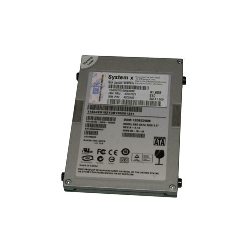 43W7621 - IBM 31.4GB 2.5 inch 1.5Gb/s SATA Solid State Drive