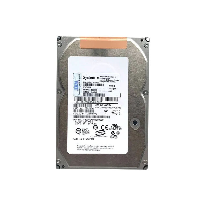 43X0805 - IBM 300GB 15000RPM SAS 3Gb/s 3.5-In Hard Drive