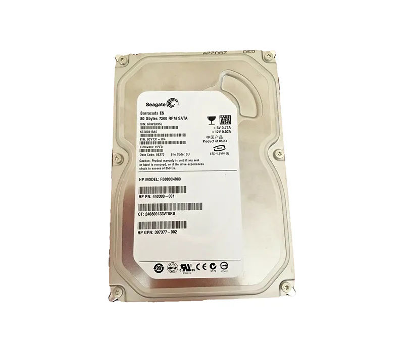 440300-001 - HP 80GB 7200RPM SATA 1.5Gb/s 3.5-in Hard Drive