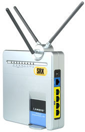 Linksys Wireless-G Broadband Router with SRX400 wireless router
