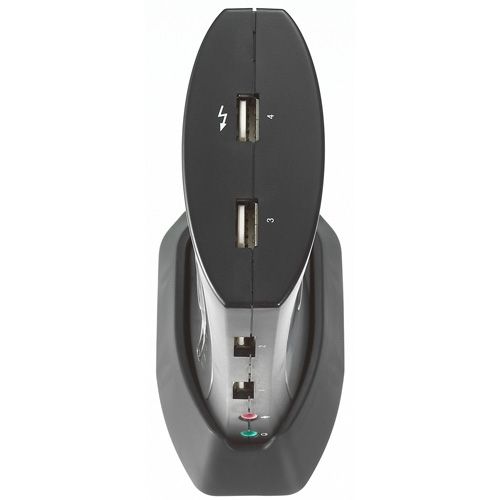 Targus Desktop 7-Port 2.0 USB Hub with Audio Pass-through 480 Mbit/s