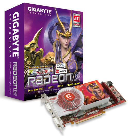 GIGABYTE Radeon X1900 XT GDDR3